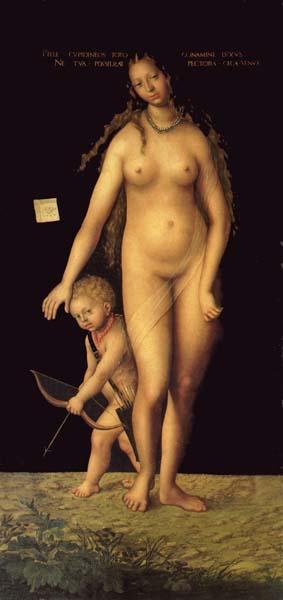 Lucas Cranach the Elder Venus and Cupid oil painting picture
